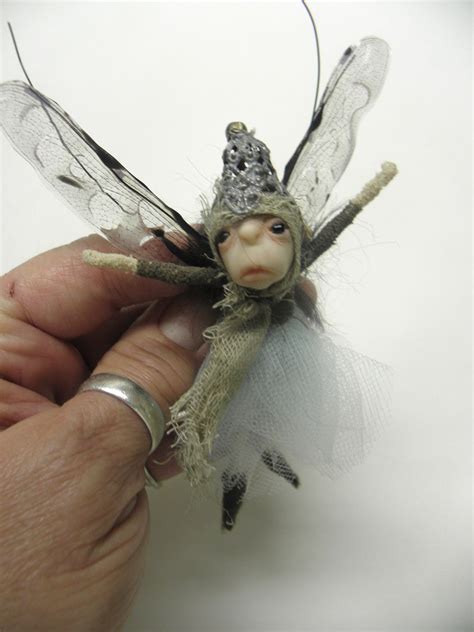Tiny Ooak Pose Able Fairy Art Doll By Dinkydarlings 17 Fairy Art