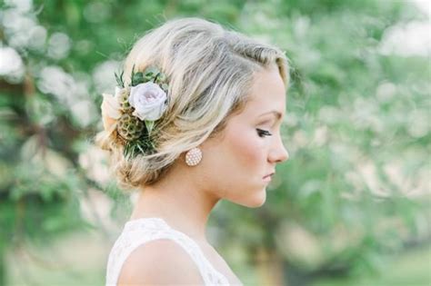 Simple Striped Back Bridal Session With Utterly Gorgeous Hair
