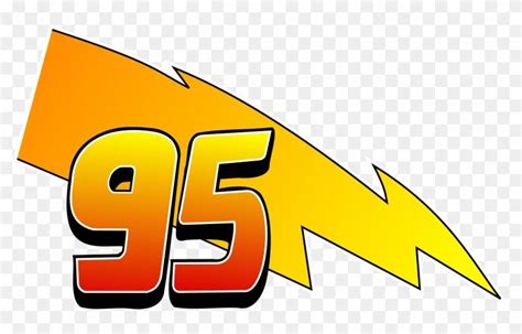 Cars Lightning Mcqueen 95 Logo