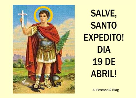 Este título se deve a uma rápida ação que realizou contra o demônio. Reflexões do Cotidiano Real: Relembrar o dia de Santo Expedito