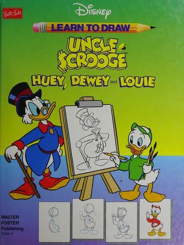 Disney Learn To Draw Uncle Crooge Huey Dewey And Louie By X Open