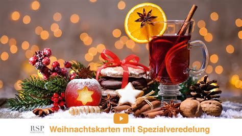 Die weihnachtszeit mit all ihren traditionen und bräuchen gehört zur schönsten jahreszeit. Weihnachtskarten-Programm 2016: Spezialveredelung - YouTube