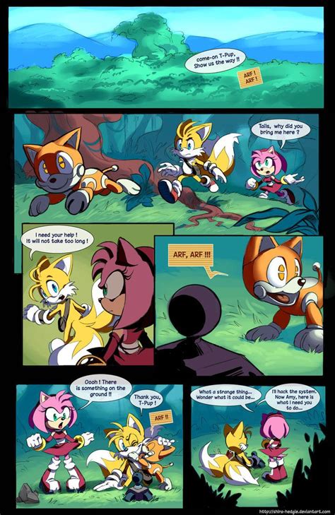 Theshine Page1byshira Ondeviantart Sonic Funny Sonic Fan Art