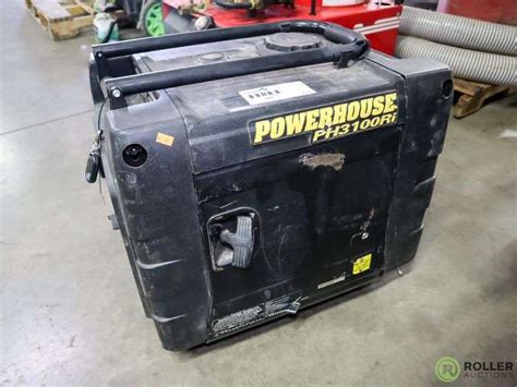 Powerhouse Ph3100ri Generator Gas Roller Auctions