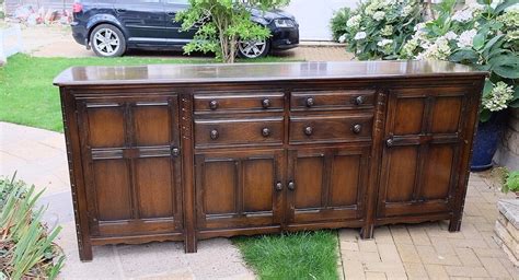 Very Large Ercol Old Colonial Sideboard Rare Item In Wallingford