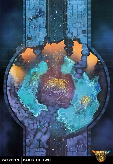 Po2 Dungeon Pit Fantasy Map Dnd World Map Tabletop Rp