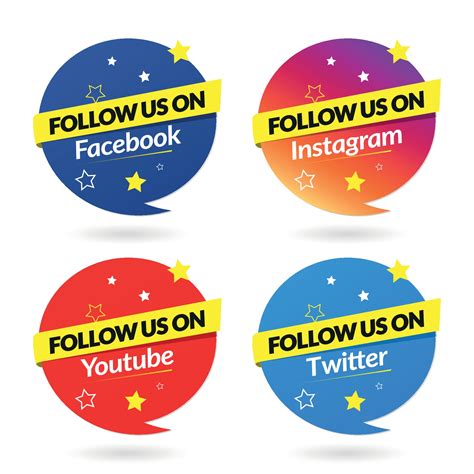 Follow Us On Social Media Facebook Instagram Youtube Twitter Banners