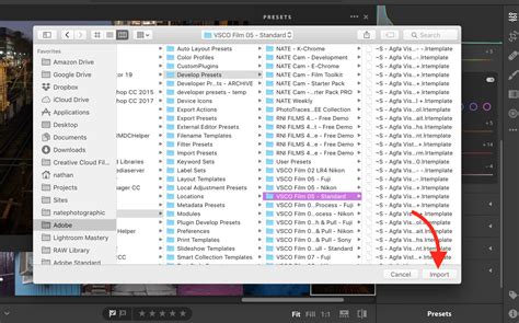 Save the greater than gatsby preset folder in an easy to find location on your. How do I import my presets into the new Lightroom CC (2017 ...