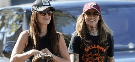 photos kyle richards and her lesbian lover morgan wade spend quality time together