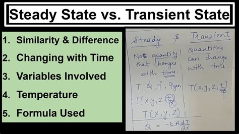 24 How To Differentiate Between Steady State And Transient State Heat