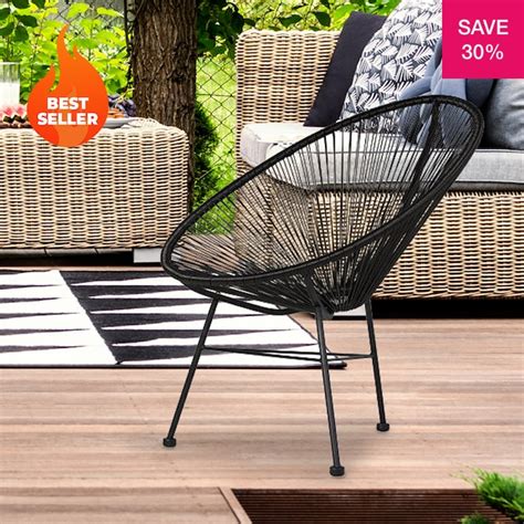 30% off on Oval Plastic Rope Chair