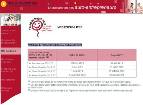 Le chiffre d'affaires de l'entreprise en séparant les opérations imposables et les opérations non imposables selon les entreprises, la déclaration ca3 accompagnée du règlement de la tva à décaisser doit parvenir au trésor public au plus tard du 15 au 24 de chaque mois. declaration_autoentrepreneurs