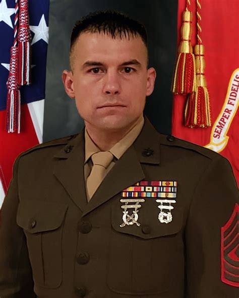 Battery First Sergeant Marine Corps Forces Reserve Biography