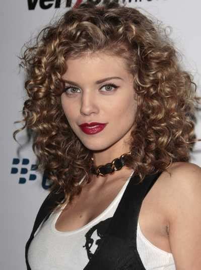 While it may be more difficult to wear your long wavy. Sensational Medium Length Curly Hairstyle For Thick Hair ...