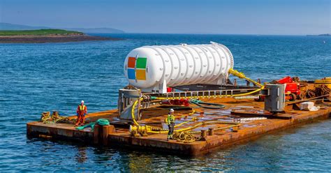 Microsofts Underwater Data Center Is Actually Working Says Ceo