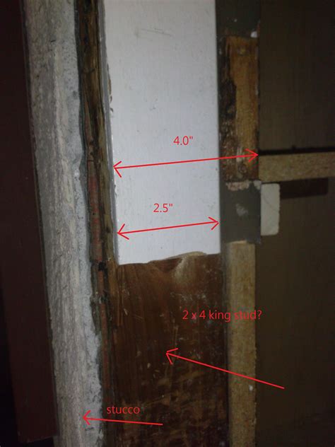 This is usually done by fastening two 2×6's to the back of the frame from the floor to as high as the hardware will go to. Garage door frame & door jamb wood type? | AnandTech ...
