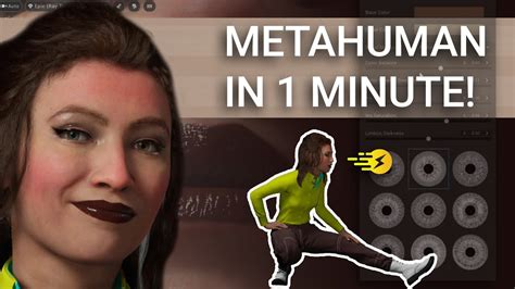 Metahuman Create A Photorealistic Character In 1 Minute Youtube