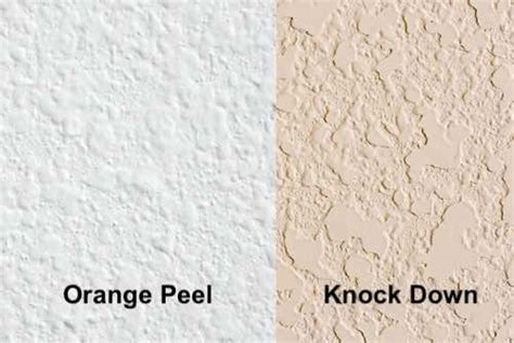 Orange Peel Vs Knock Down Diy Painting Tips