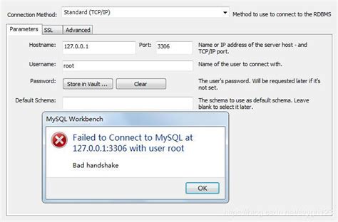 Mysql Workbench Failed To Connect To Mysql At With User