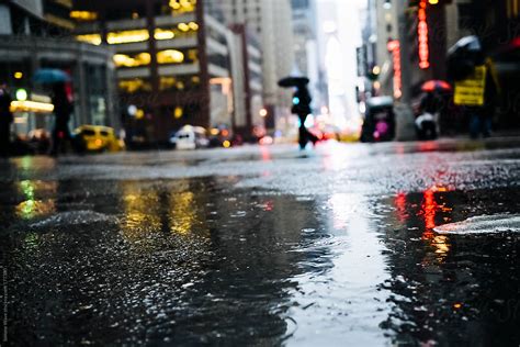 City Under The Rain By Stocksy Contributor Simone Wave Stocksy