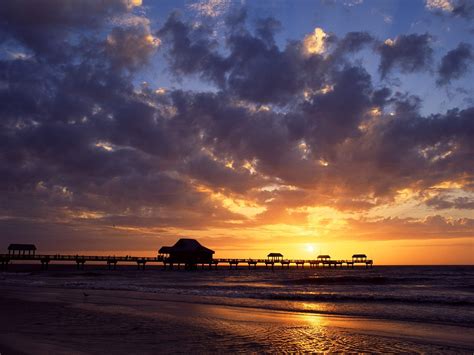 Sunset Wedding Is Gorgeous Florida Wallpaper Florida Beaches