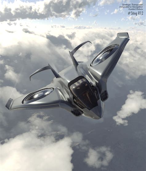 Sting R12 Vtol Aircraft Concept Behance