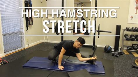 High Hamstring Stretch The Bent Knee Cossack Stretch Youtube