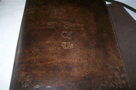 Customers who bought this item also bought. Buy a Hand Crafted Custom Leather Photo Album/Scrapbook ...