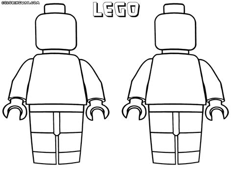 Lego minifigures coloring pages | Coloring pages to download and print