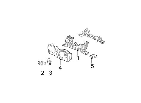Chevrolet Trailblazer EXT Seat Track Cover (Front, Rear ...
