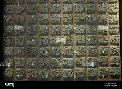 Mayan Hieroglyphics Banque De Photographies Et Dimages à Haute