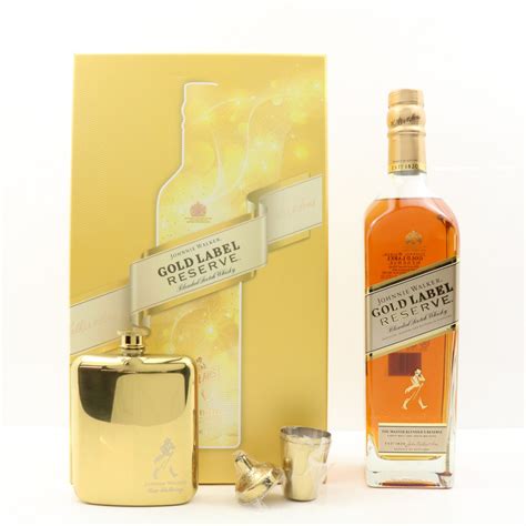 Johnnie Walker Gold Label Reserve 200th Anniversary T Set 75cl The