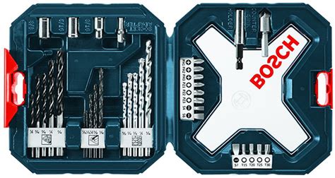 Flat shank hex masonry drill bits. Bosch Drill and Drive Bit Sets