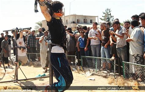 horrific new photographs of isis atrocities daily mail online