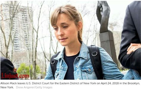 How ‘smallville Actress Allison Mack Allegedly Recruited Women Into Nxivm Cult Celebrities