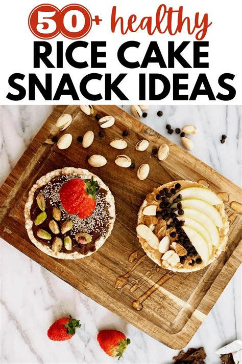 50 Rice Cake Toppings For A Healthy Snack Win Rice Cake Snacks Rice