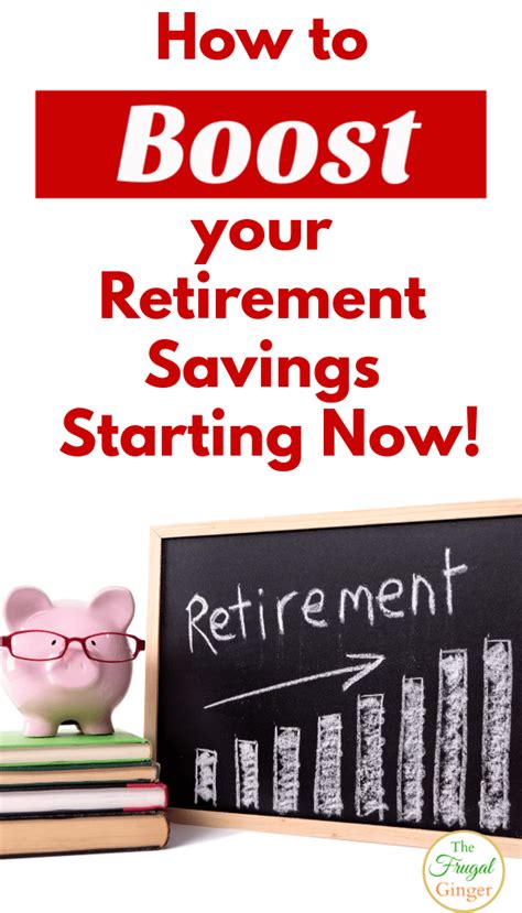 How To Boost Your Retirement Savings Starting Now The Frugal Ginger
