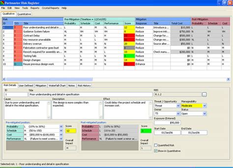 Risk Assessment Risk Register Template Excel Solution Focused Excel