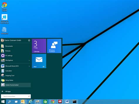 First Look Windows 10 Technical Preview