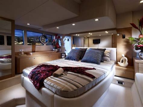 Beautiful Bedroom In A Yacht Bed Interior Luxury Homes Furniture