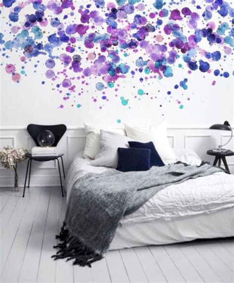 15 Stunning Purple Wall Decorations Wall Murals Bedroom Purple Wall