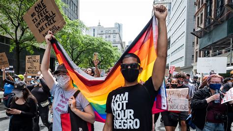 why lgbtq pride festivals are becoming black lives matter protests