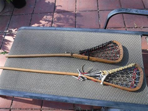 Vintage Patterson Lacrosse Sticks Made By Tuscarora Indians Vintage