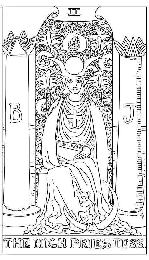 The Tarot Card Adult Coloring Book | Book by G. C. Carter | Official