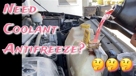 How To Add Coolant Antifreeze To Your Radiator Or Reservoir Dodge Ram
