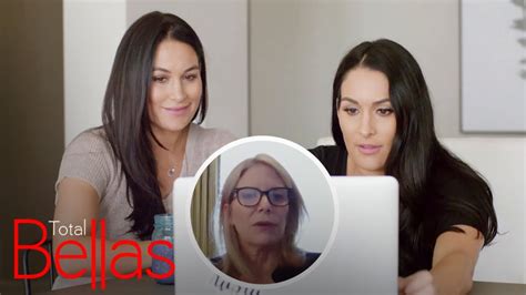 brie and nikki bella s mom is recovering from bell s palsy total bellas e youtube