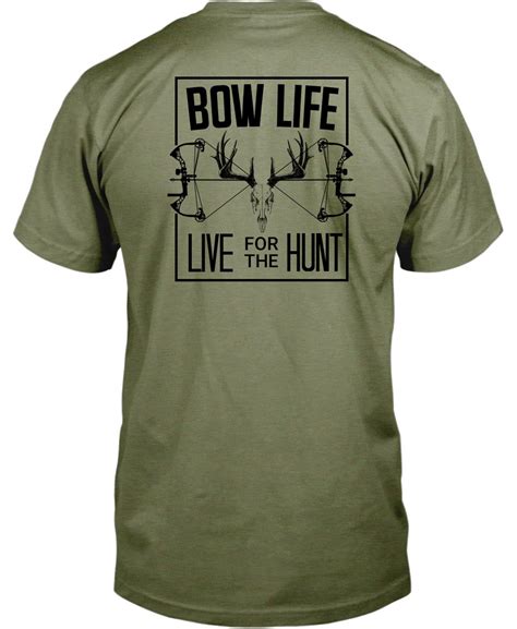 Bow Life Mens Paradox Long Sleeve T Shirt Bowhunting Tees Archery