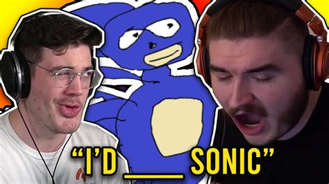 Schlatt And Ted Talk Sonic Chuckle Sandwich Youtube