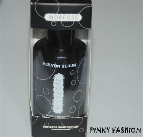 Hair serum can reduce frizz, and add shine, flexibility and strength to your hair.v161640_b01. PINKY FASHION: MORFOSE KERATIN SERUM