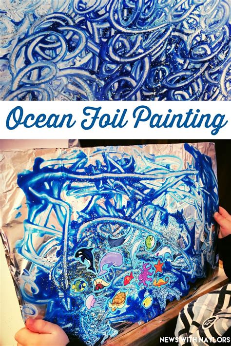 Maybe you would like to learn more about one of these? Ocean Foil Painting